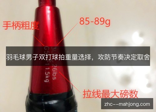 羽毛球男子双打球拍重量选择,攻防节奏决定取舍 羽毛球男子双打球拍重量选择,攻防节奏决定取舍